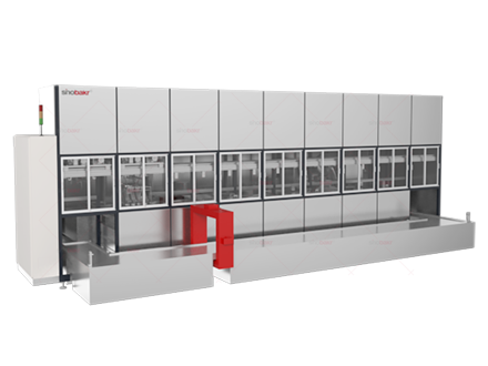 全自動(dòng)多槽超聲波清洗機(jī)系列