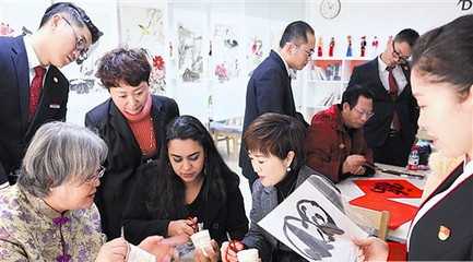 中山區(qū)舉辦“冬之畫(huà)”文化藝術(shù)交流活動(dòng)，探討酒類經(jīng)營(yíng)文化融合