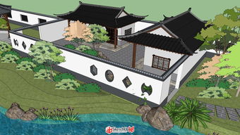 古典園林景觀SU模型庫精品區(qū) SketchUp中國(guó)門戶網(wǎng)站中的園林景觀設(shè)計(jì)資源